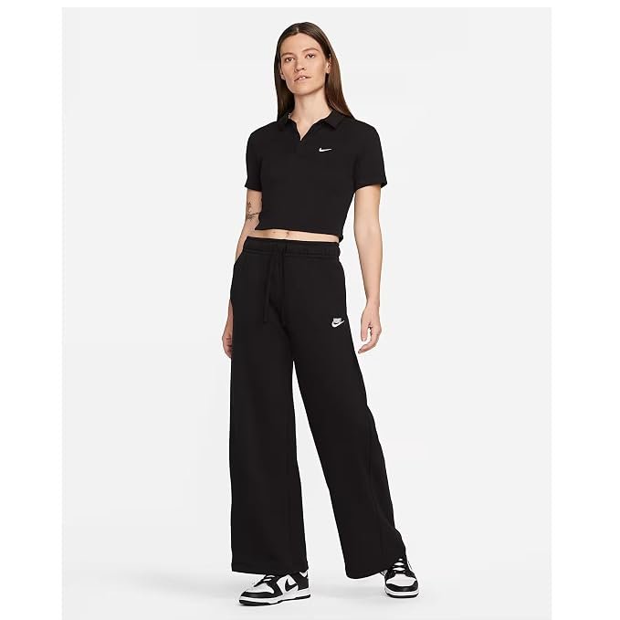 Nike Sportswear Essential Women's Short-Sleeve Polo T-SHIRT Material composition - Image 5